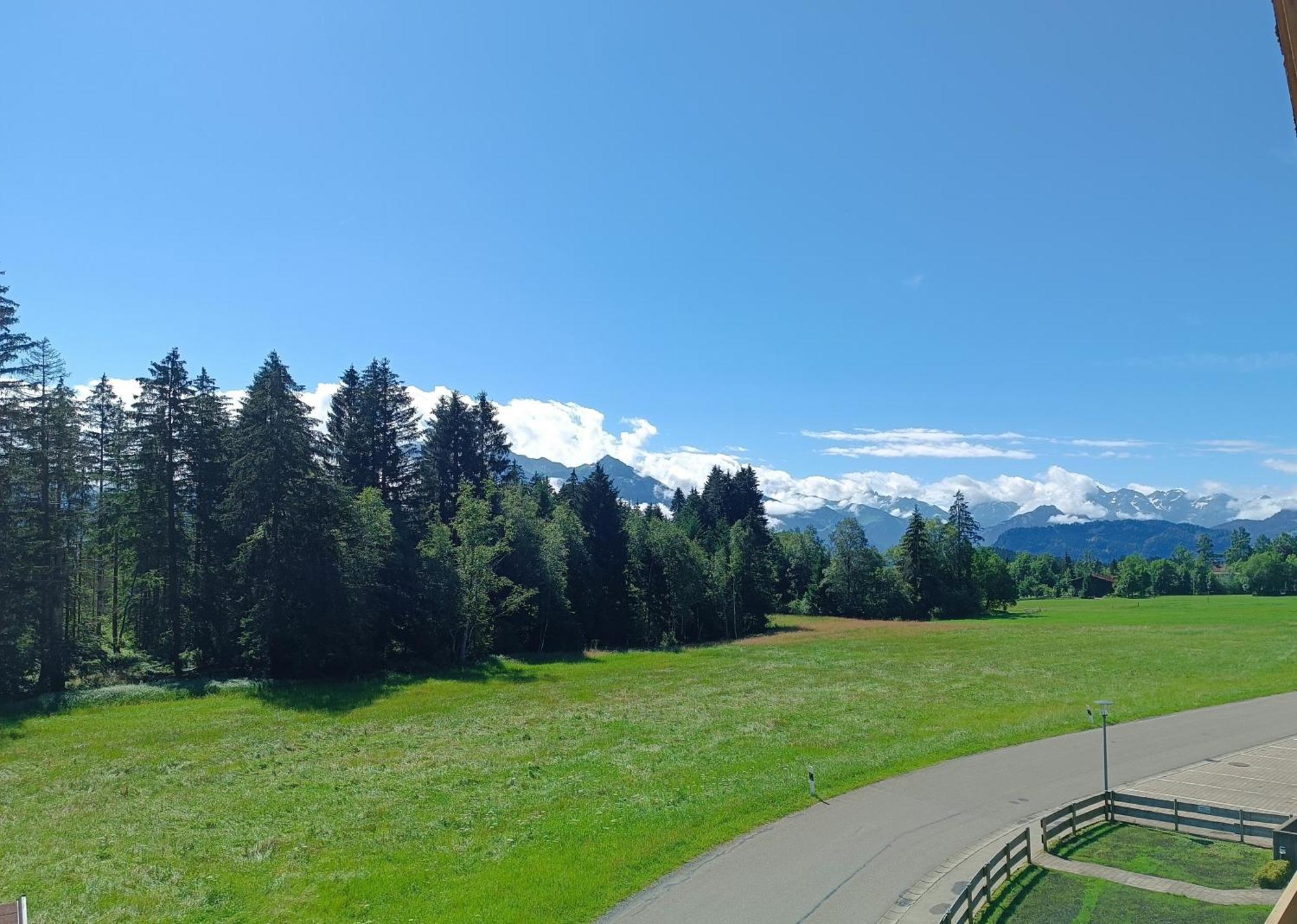 Gipfelblick Appartement Ofterschwang Buitenkant foto